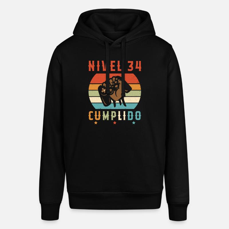 Niveau 34 complete - Sweat à capuche SOUNDER Stanley/Stella Unisexe - noir