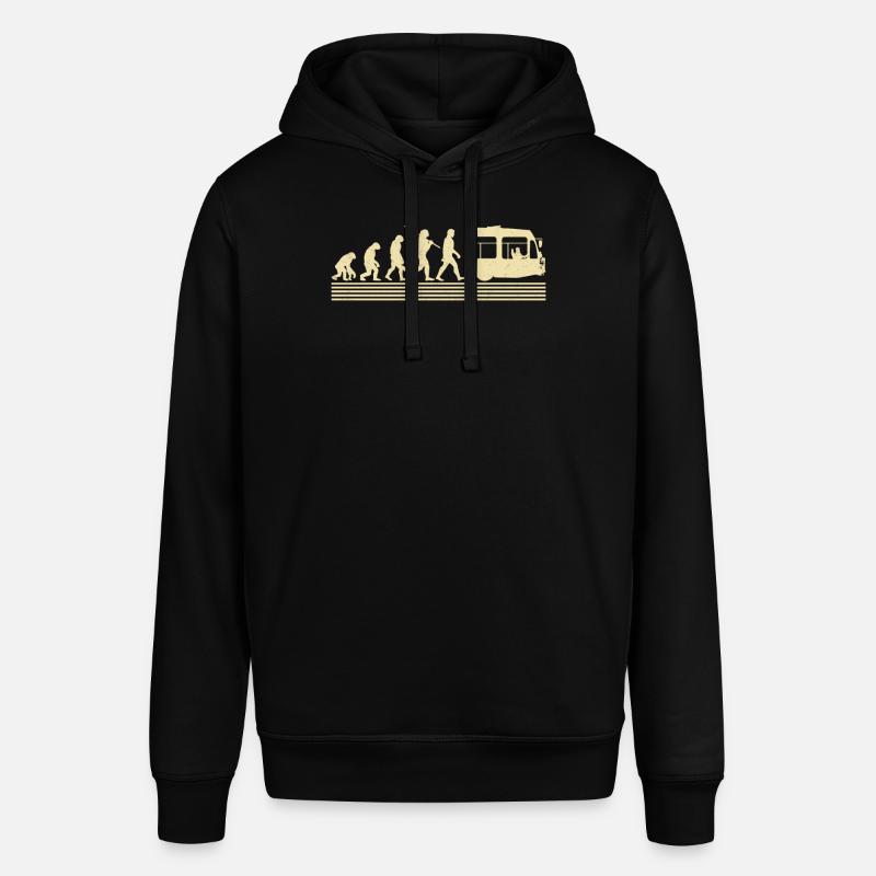 Évolution du conducteur de bus - Sweat à capuche SOUNDER Stanley/Stella Unisexe - noir