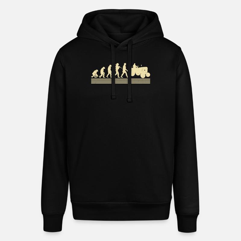 Farmer evolution - Stanley/Stella SOUNDER Unisex Hoodie - black