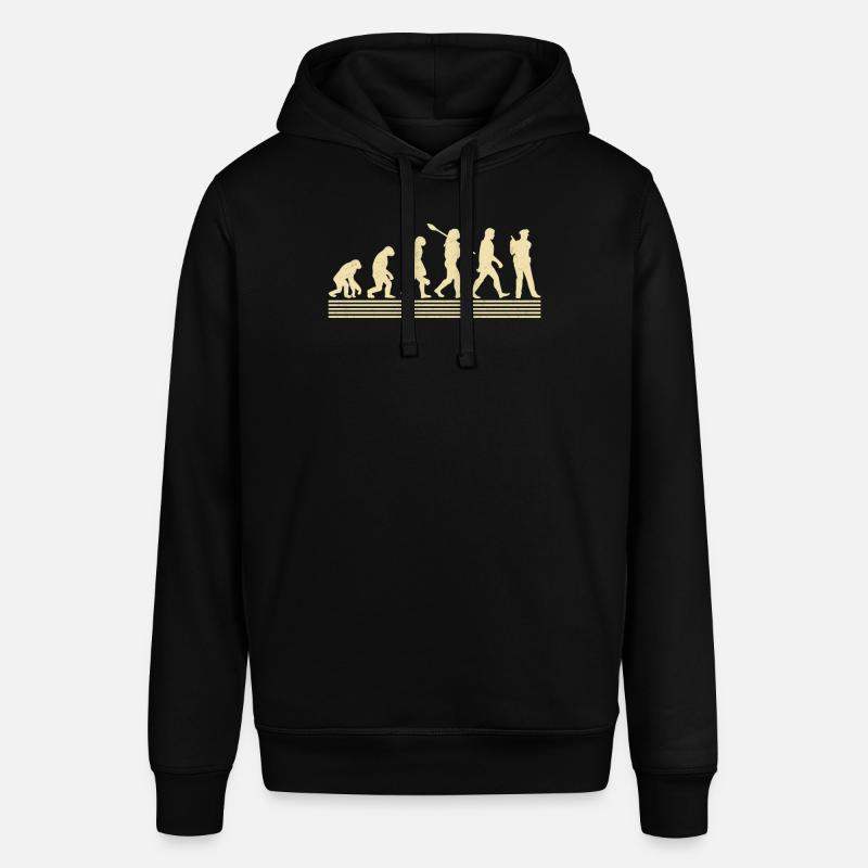 Évolution du policier - Sweat à capuche SOUNDER Stanley/Stella Unisexe - noir