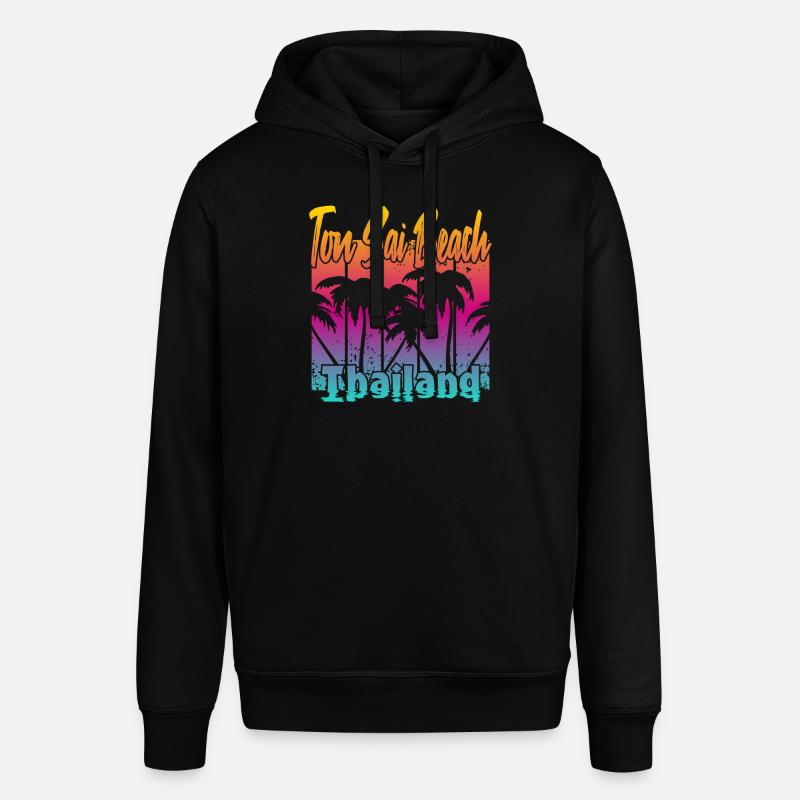 Ton Sai Beach Thaïlande - Sweat à capuche SOUNDER Stanley/Stella Unisexe - noir