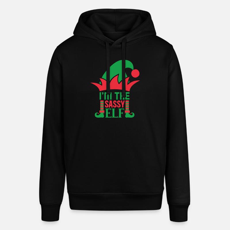 Je suis l’elfe effronté - Sweat à capuche SOUNDER Stanley/Stella Unisexe - noir