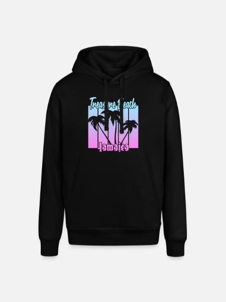 Treasure Beach Jamaica - Stanley/Stella SOUNDER Unisex Hoodie - black