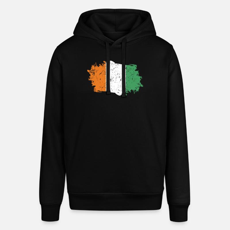 Drapeau de la Côte d’Ivoire - Sweat à capuche SOUNDER Stanley/Stella Unisexe - noir
