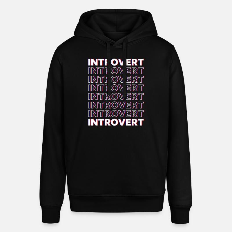 Sarcasme introverti Timide introverti - Sweat à capuche SOUNDER Stanley/Stella Unisexe - noir