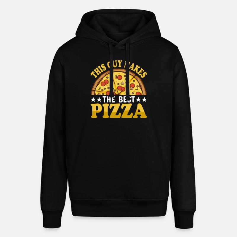 Conception de pizza pour les pizzaïolos et les amateurs de pizza - Sweat à capuche SOUNDER Stanley/Stella Unisexe - noir