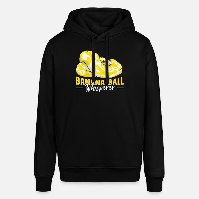 Banane boule Python Chuchoteur - Sweat à capuche SOUNDER Stanley/Stella Unisexe - noir