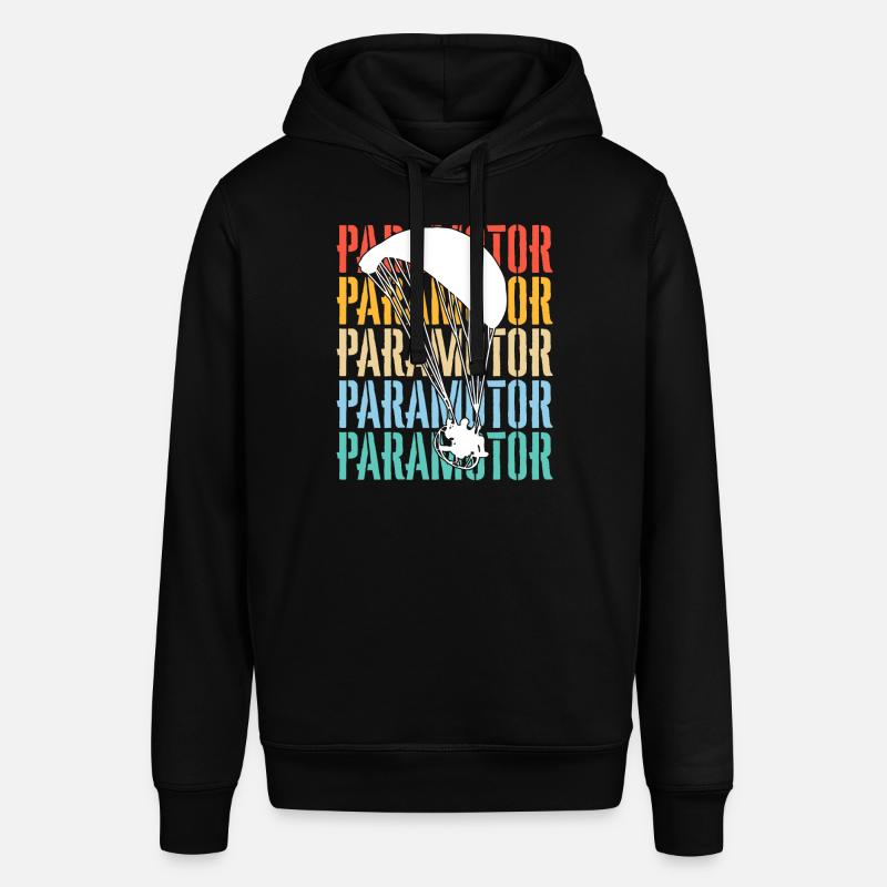 Paramoteur Paramoteur - Sweat à capuche SOUNDER Stanley/Stella Unisexe - noir