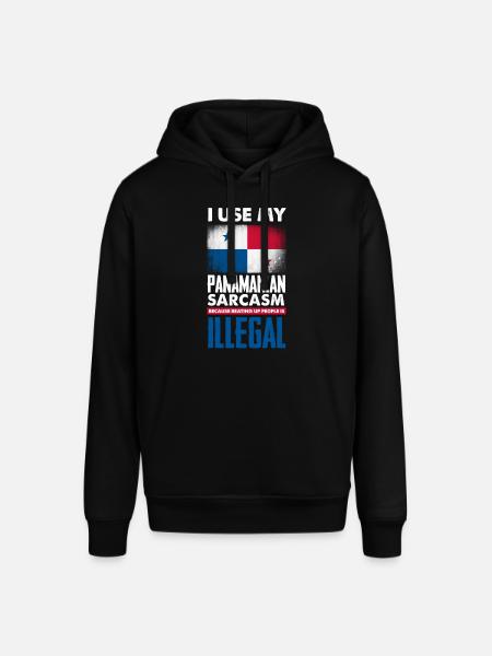 Funny Panama Panamanian Panamanian Gift - Stanley/Stella SOUNDER Unisex Hoodie - black