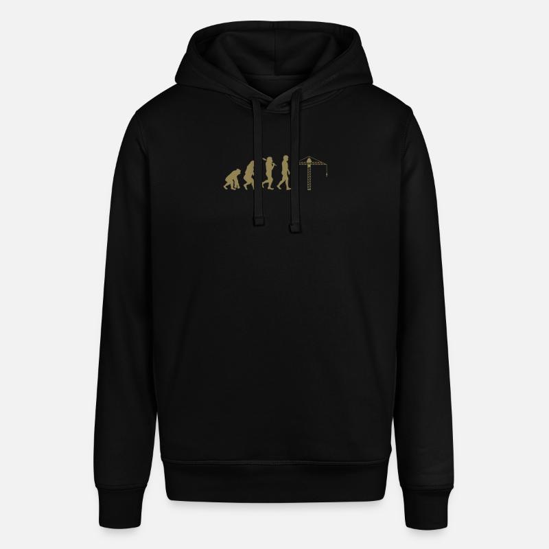 Kranführer Evolution - Stanley/Stella Unisex Hoodie SOUNDER - Schwarz