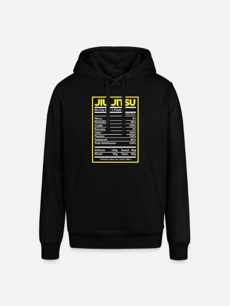 Jiu Jitsu Jiu Jitsu Jiu Jitsu - Stanley/Stella SOUNDER unisex hoodie - sort