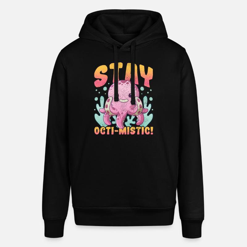 Séjour Octi-mistic Octopus Octopus - Sweat à capuche SOUNDER Stanley/Stella Unisexe - noir