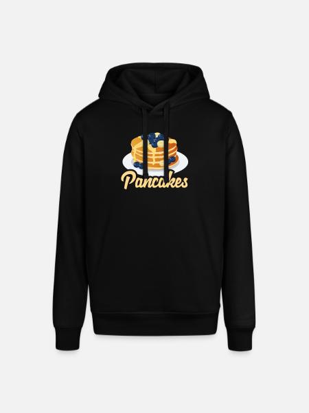 Funny Pancake Pancakes Gift - Stanley/Stella SOUNDER Unisex Hoodie - black