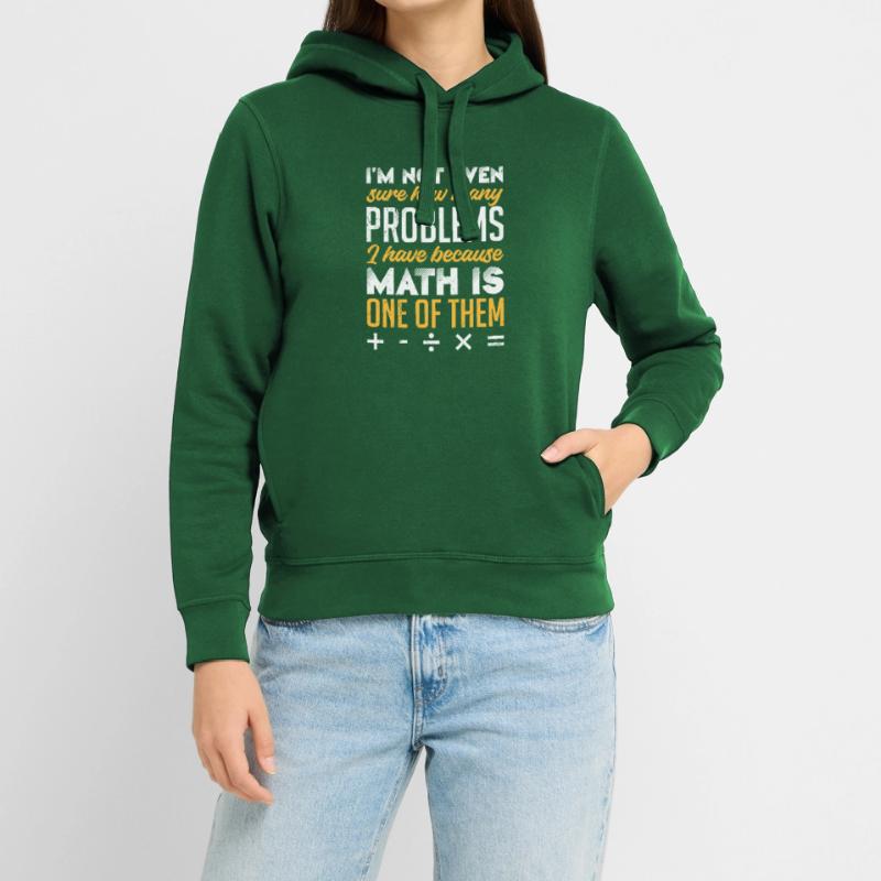 Math is my problem Math Student Stanley/Stella SOUNDER Unisex Hoodie