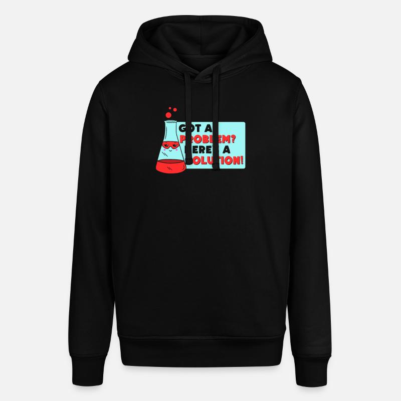 Problem Solution Scientific Solving Science - Stanley/Stella SOUNDER Unisex Hoodie - black