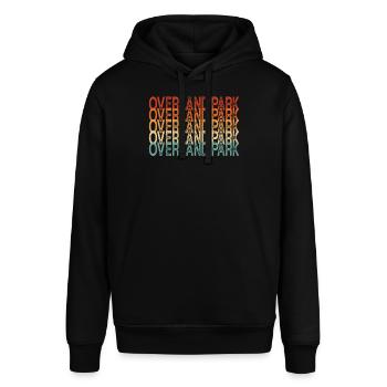 Kansas Overland Park - Stanley/Stella SOUNDER Unisex Hoodie - black - Front - Alina (178cm) & Michal (187cm)