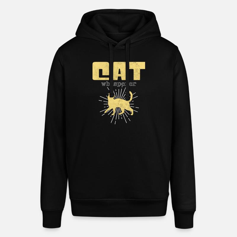 Chuchoteur de chat - Sweat à capuche SOUNDER Stanley/Stella Unisexe - noir