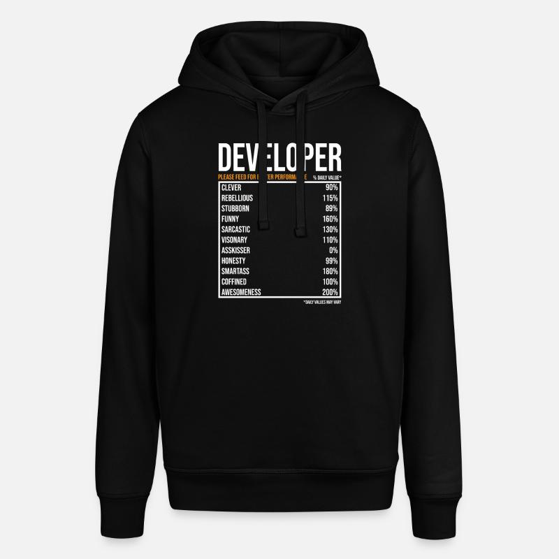 Entwickler Softwareentwickler Informatiker Coder - Stanley/Stella Unisex Hoodie SOUNDER - Schwarz