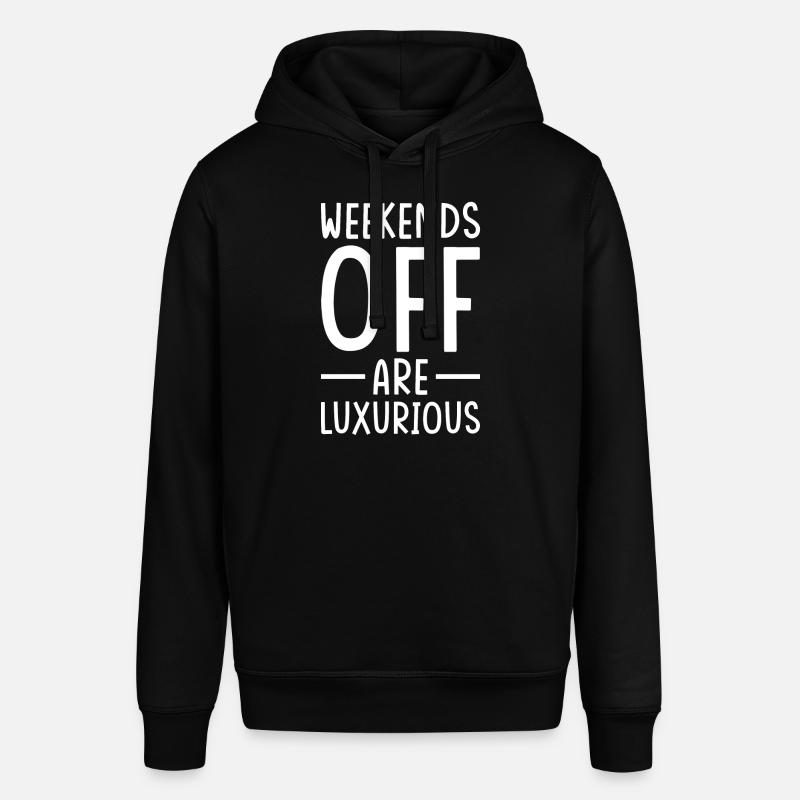 Week-end en disant week-end gratuit - Sweat à capuche SOUNDER Stanley/Stella Unisexe - noir