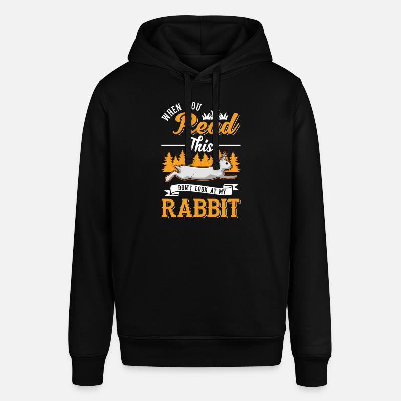 Rabbit Rabbit Rabbit Rabbit - Stanley/Stella SOUNDER Unisex Hoodie - black