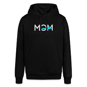 Kanu Mama - Stanley/Stella Unisex Hoodie SOUNDER - Schwarz - Vorne - Alina (178cm) & Michal (187cm)