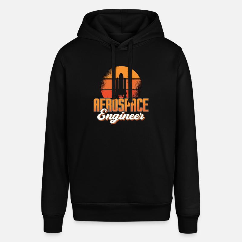 Rocket Space Aerospace Engineer Engineering - Stanley/Stella SOUNDER Unisex Hoodie - black