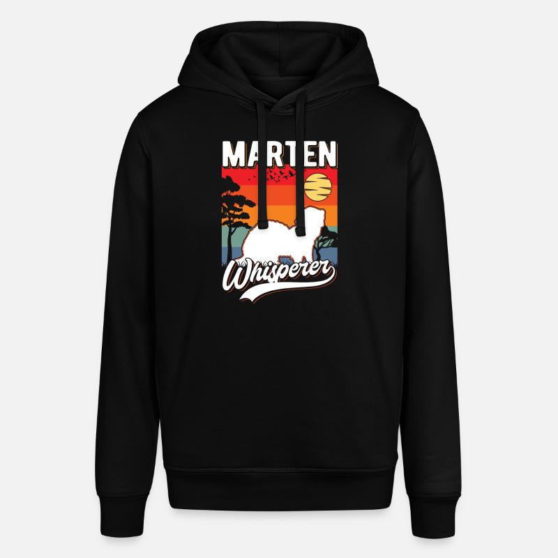 Martre Murmure Arbre Martre - Sweat à capuche SOUNDER Stanley/Stella Unisexe - noir