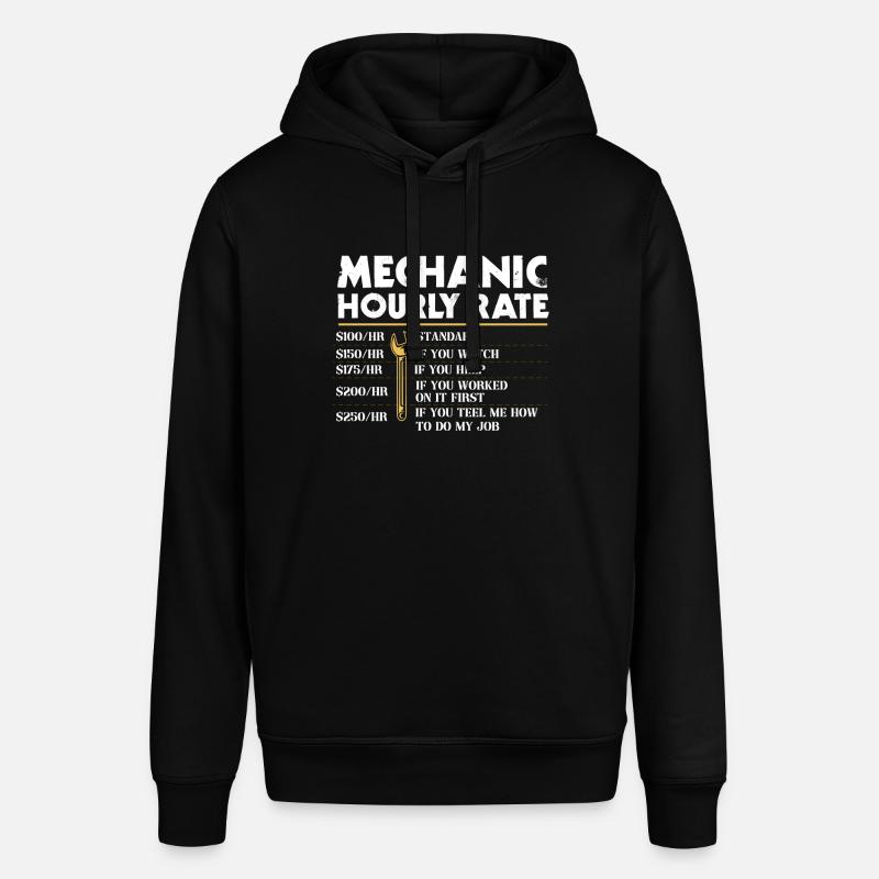 Mechanical Ignition - Work Engineer - Stanley/Stella SOUNDER Unisex Hoodie - black