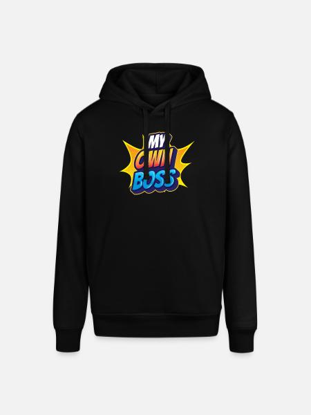 My Own Boss Self-Employed Freelancer - Stanley/Stella SOUNDER Unisex Hoodie - black