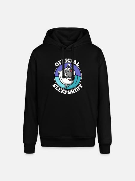Official sleepshirt mouse - Stanley/Stella SOUNDER Unisex Hoodie - black