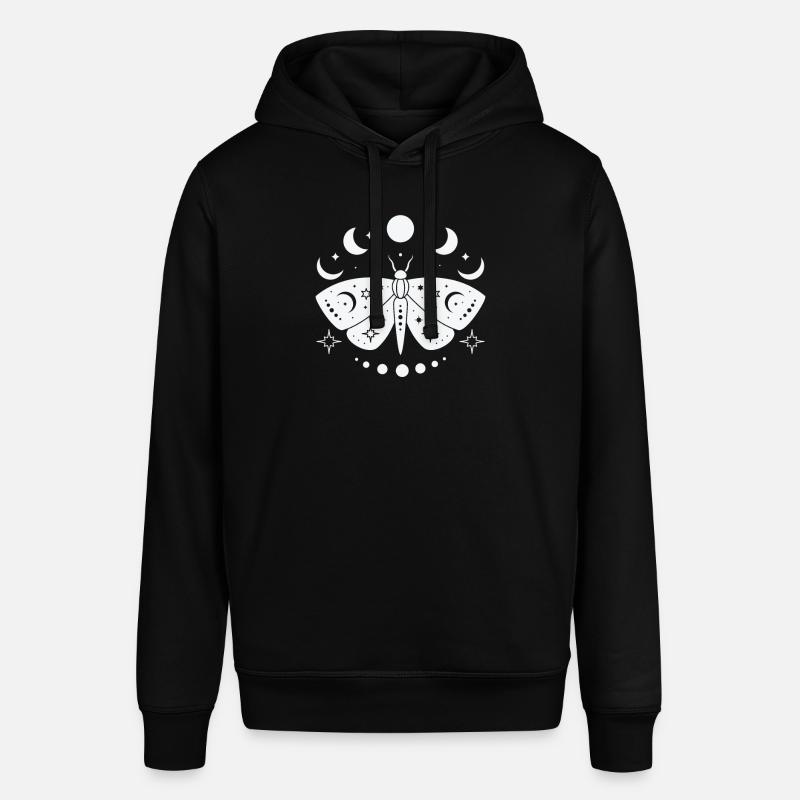 Papillon céleste mystique - Sweat à capuche SOUNDER Stanley/Stella Unisexe - noir