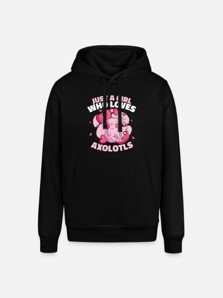 Poisson Axolotl - Sweat à capuche SOUNDER Stanley/Stella Unisexe - noir