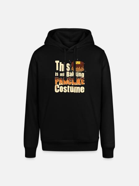 Pancake Baking Costume - Funny Pancake - Stanley/Stella SOUNDER Unisex Hoodie - black
