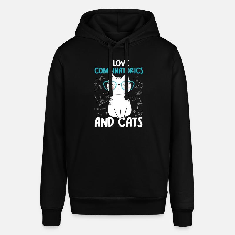 J’aime les chats - Combinatoire - Sweat à capuche SOUNDER Stanley/Stella Unisexe - noir