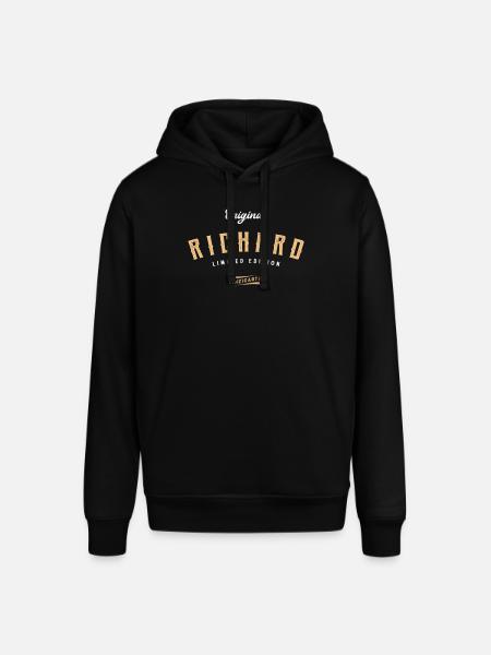 Richard Limited Edition - Stanley/Stella Unisex Hoodie SOUNDER - Schwarz