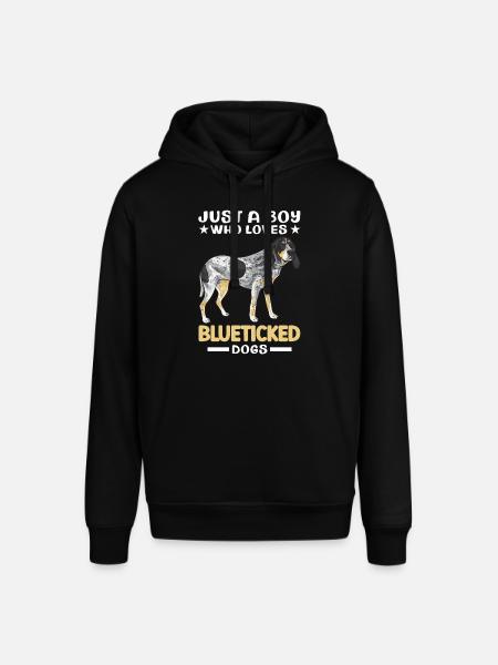 Bluetick Coonhound Gift Funny Saying - Stanley/Stella SOUNDER Unisex Hoodie - black