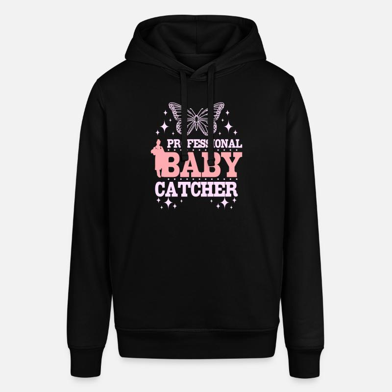 Attrape-bébé professionnel - Sweat à capuche SOUNDER Stanley/Stella Unisexe - noir