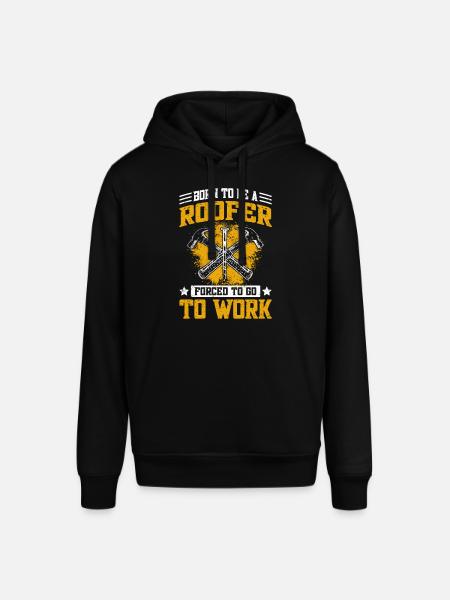 Dachdecker-Spruch - Dachdecker & Dachdecker - Stanley/Stella Unisex Hoodie SOUNDER - Schwarz