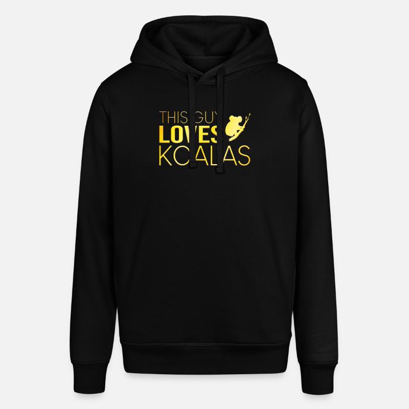 Typ Koala Spruch - Stanley/Stella Unisex Hoodie SOUNDER - Schwarz