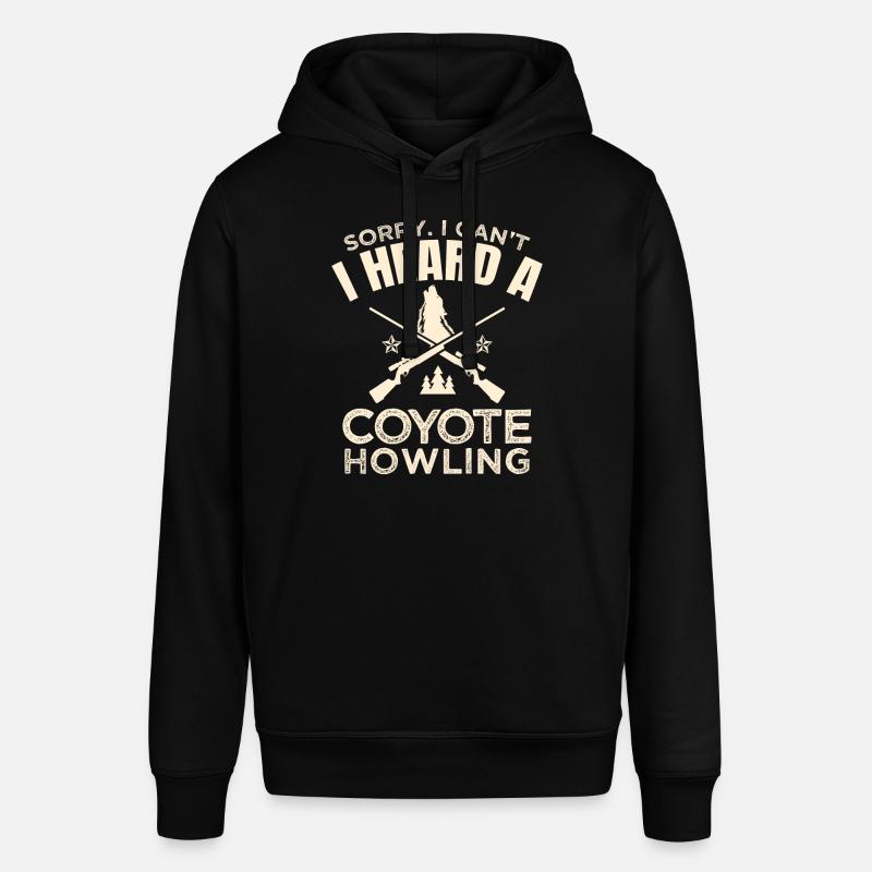 Chasseurs de coyotes - Sweat à capuche SOUNDER Stanley/Stella Unisexe - noir
