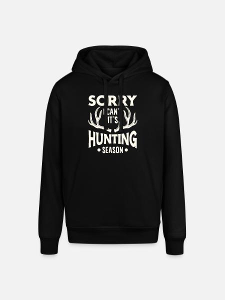 Jagen Jäger Jagdsaison Geschenk - Stanley/Stella Unisex Hoodie SOUNDER - Schwarz