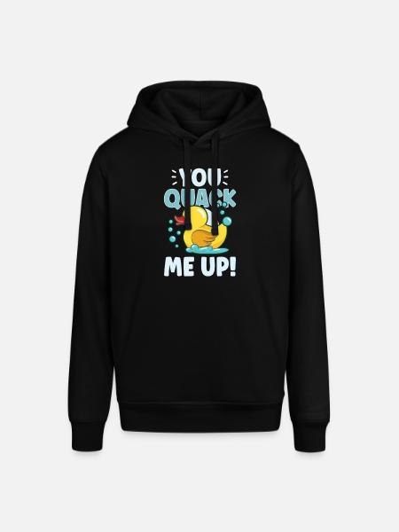 Rubber Duck Ducks Bird Hunt Duck lover Gift Idea - Stanley/Stella SOUNDER Unisex Hoodie - black
