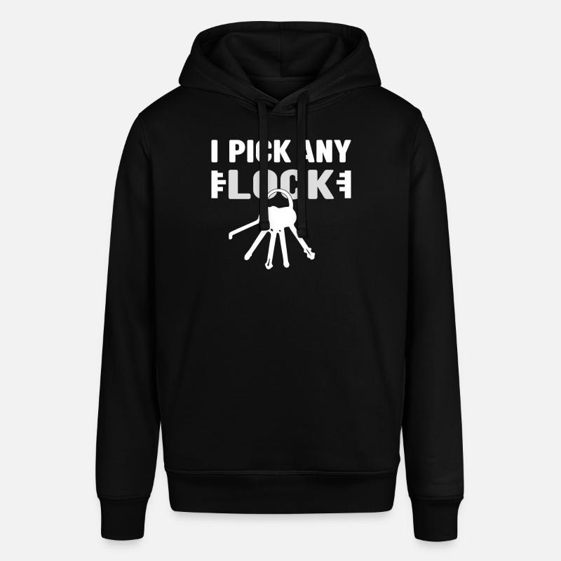 Security engineering locksmith - Stanley/Stella SOUNDER Unisex Hoodie - black