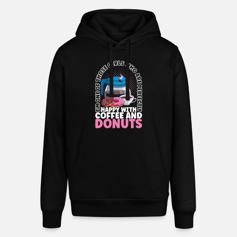Beignets au café - Sweat à capuche SOUNDER Stanley/Stella Unisexe - noir
