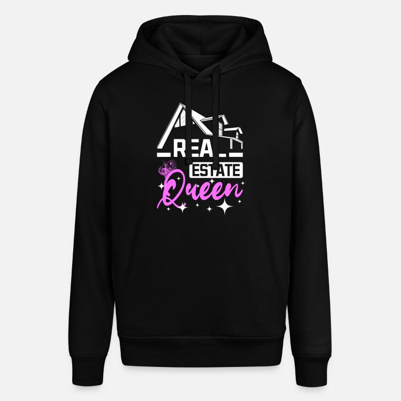 Immobilier Queen - Sweat à capuche SOUNDER Stanley/Stella Unisexe - noir
