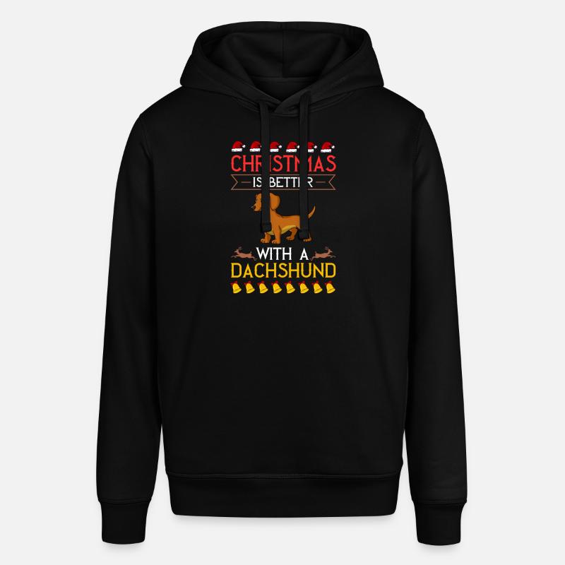 Doxie Teckel Teckel Chien Noël - Sweat à capuche SOUNDER Stanley/Stella Unisexe - noir