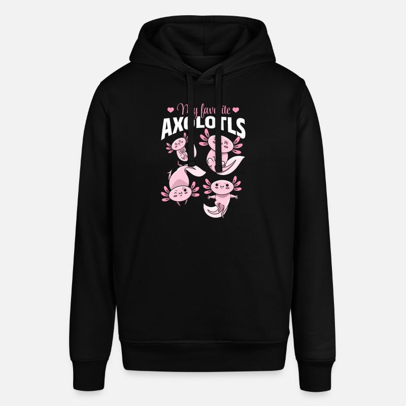 Kawaii Axolotls Mignon Axolotls - Sweat à capuche SOUNDER Stanley/Stella Unisexe - noir