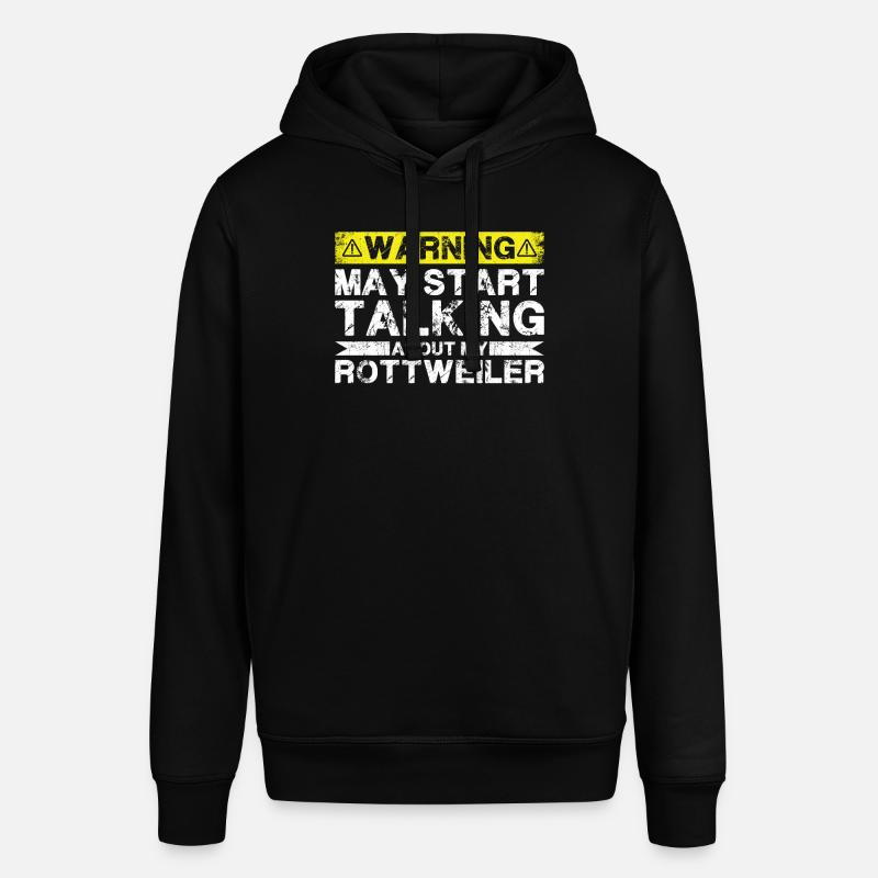 En parlant de Rottweilers - Sweat à capuche SOUNDER Stanley/Stella Unisexe - noir