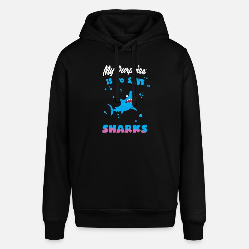 Requin Requin Plongeur Requin - Sweat à capuche SOUNDER Stanley/Stella Unisexe - noir