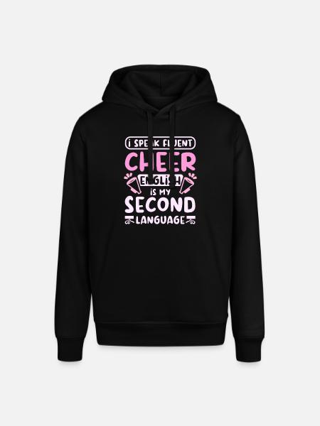 I speak fluent cheer - Stanley/Stella SOUNDER Unisex Hoodie - black